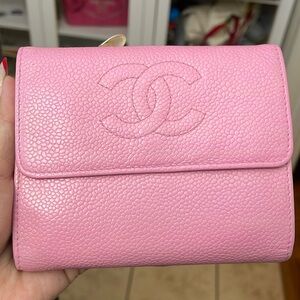 Authentic Chanel Pink Wallet